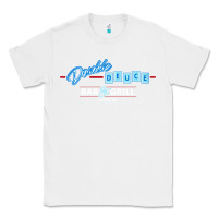 White roadhouse double deuce Classic Tee - linhVisuals