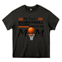 Asphalt My Favorite Basketball Player Calls Me Mom Heavy Core Tee - Bettercallsaul