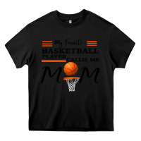 Black My Favorite Basketball Player Calls Me Mom Heavy Core Tee - Bettercallsaul