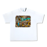 White dreamer Urban Heavy Tee - RacoonDesign