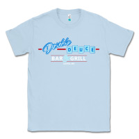 Dusty Blue roadhouse double deuce Classic Tee - linhVisuals