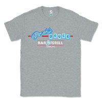 Heather Grey roadhouse double deuce Classic Tee - linhVisuals