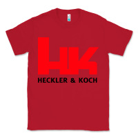 Red hk black Classic Tee - linhVisuals