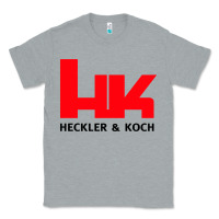 Heather Grey hk black Classic Tee - linhVisuals