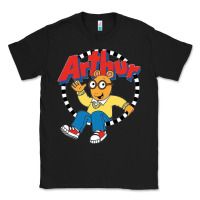 Black Funko Up Arthur Classic Tee - linhVisuals