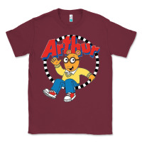 Burgundy Funko Up Arthur Classic Tee - linhVisuals
