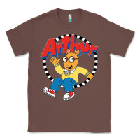 Chestnut Funko Up Arthur Classic Tee - linhVisuals