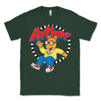 Sports Green Funko Up Arthur Classic Tee - linhVisuals