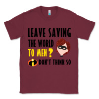 Burgundy the incredibles glitter Classic Tee - linhVisuals