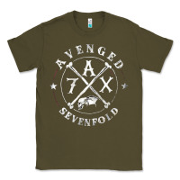 Army Green avenged sevenfold 13 Classic Tee - linhVisuals