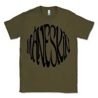 Army Green MANESKIN Classic Tee - linhVisuals