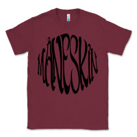 Burgundy MANESKIN Classic Tee - linhVisuals