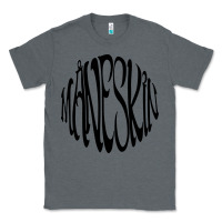 Charcoal Heather MANESKIN Classic Tee - linhVisuals