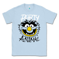 Dusty Blue the muppets party animal Classic Tee - linhVisuals