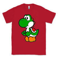 Red Yoshi Green Classic Tee - linhVisuals