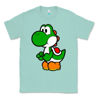 Seafoam Yoshi Green Classic Tee - linhVisuals