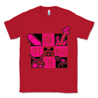 Red #vans music Classic Tee - linhVisuals