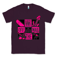 Plum #vans music Classic Tee - linhVisuals