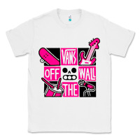 White #vans music Classic Tee - linhVisuals