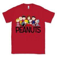 Red the peanuts Classic Tee - linhVisuals