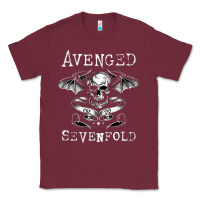 Burgundy avenged sevenfold 42 Classic Tee - linhVisuals