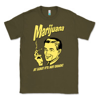 Army Green the marijuana weed Classic Tee - linhVisuals