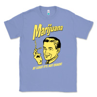 Colony Blue the marijuana weed Classic Tee - linhVisuals