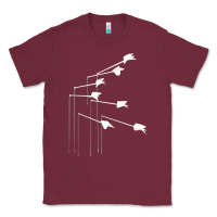 Burgundy the modest mouse Classic Tee - linhVisuals