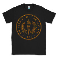 Black University of the Pacific Classic Tee - linhVisuals