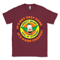 Burgundy krusty the clown Classic Tee - linhVisuals
