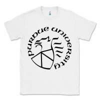 White Purdue University Classic Tee - linhVisuals