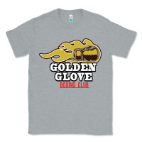 Heather Grey Golden Glove Boxing Club, King of the Ring Outfit. Classic Tee - linhVisuals