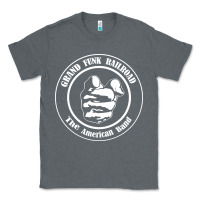 Charcoal Heather grand funk railroad Classic Tee - linhVisuals