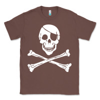 Chestnut skull crossbones Classic Tee - linhVisuals
