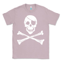 Lilac skull crossbones Classic Tee - linhVisuals