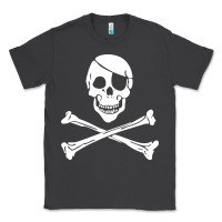 Smoke skull crossbones Classic Tee - linhVisuals