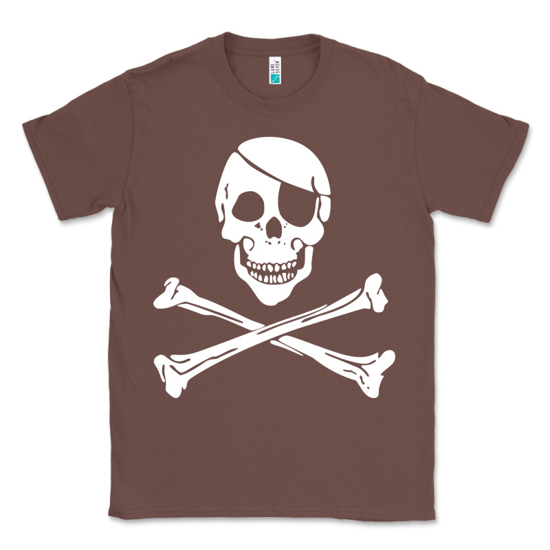 Skull Crossbones Classic Tee by linhVisuals | Teevron