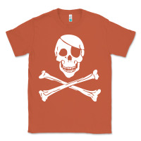 Copper skull crossbones Classic Tee - linhVisuals