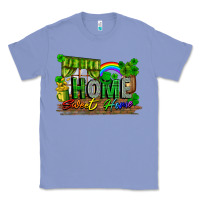 Colony Blue Home sweet home st. patricks day Classic Tee - FaDigitalArtStudio