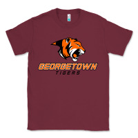 Burgundy georgetown college tiger Classic Tee - linhVisuals