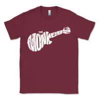 Burgundy The Monkees Classic Tee - linhVisuals