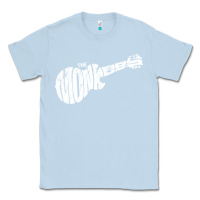 Dusty Blue The Monkees Classic Tee - linhVisuals