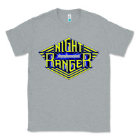Heather Grey night ranger Classic Tee - linhVisuals