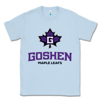 Dusty Blue goshen college maple leafs2 vectorized Classic Tee - linhVisuals