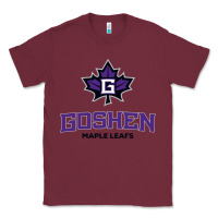 Burgundy goshen college maple leafs2 vectorized Classic Tee - linhVisuals