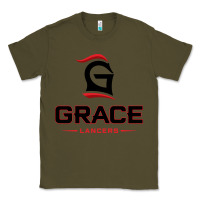Army Green grace college & seminary lancers1 vectorized Classic Tee - linhVisuals