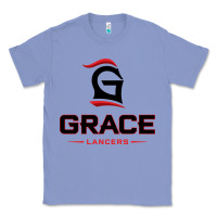 Colony Blue grace college & seminary lancers1 vectorized Classic Tee - linhVisuals