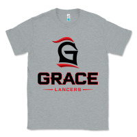 Heather Grey grace college & seminary lancers1 vectorized Classic Tee - linhVisuals