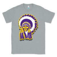 Heather Grey haskell indian Classic Tee - linhVisuals