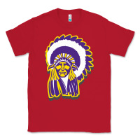 Red haskell indian Classic Tee - linhVisuals